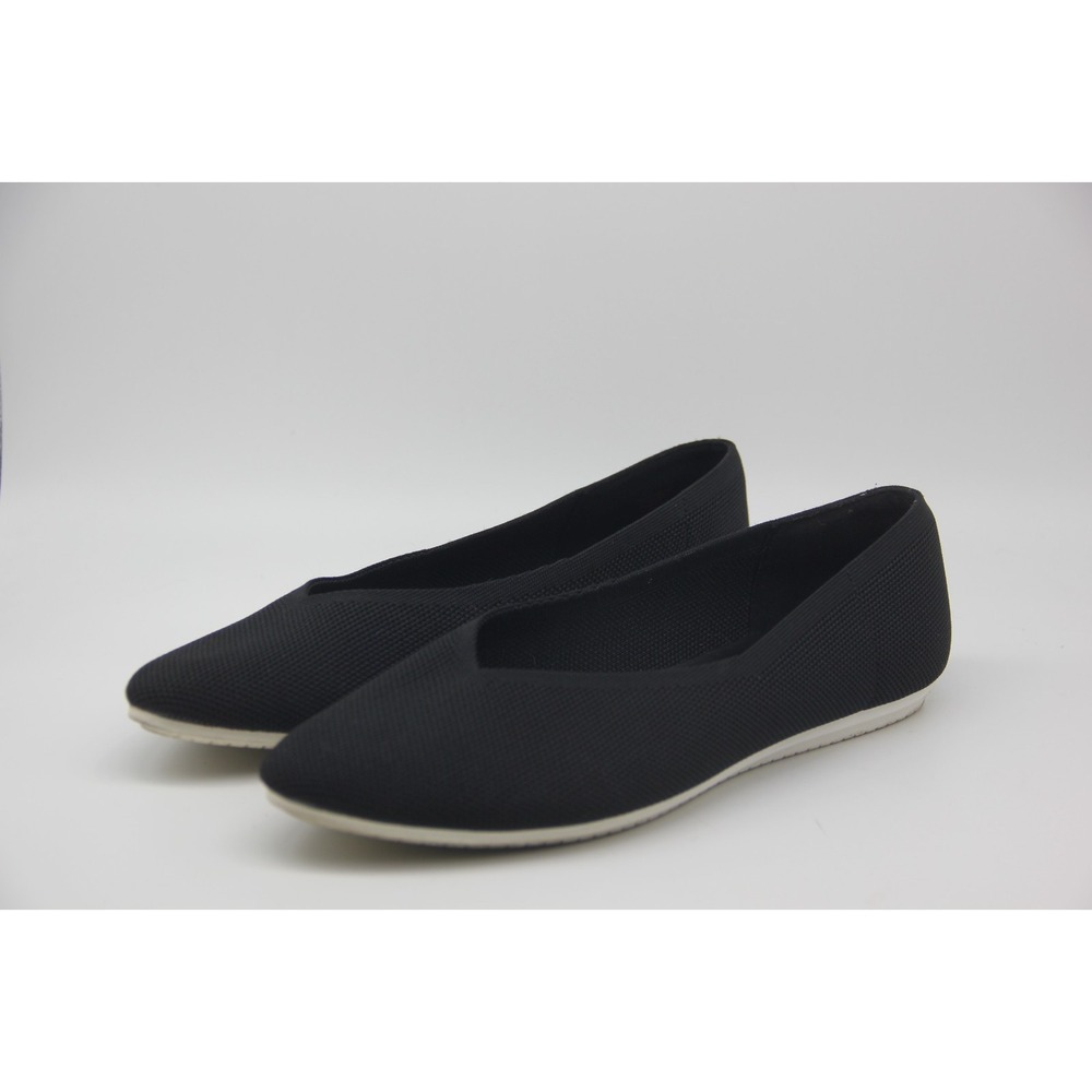 Sole Society Dianella Slip On Flat Women's Size 9.5 M Black Pointed Toe